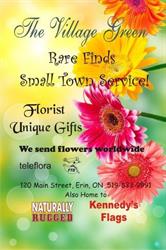 Village Green Florist, Erin, ON opening hours