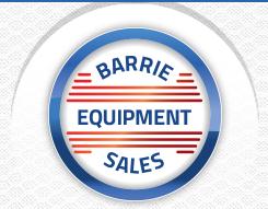 Barrie Equipment Sales, opening hours