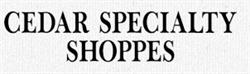 Cedar Specialty Shoppes, St. Catharines, ON opening hours