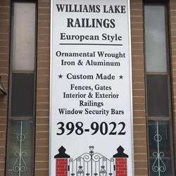 WL Railings Ltd, Williams Lake, BC opening hours