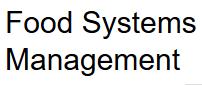 Food Systems Management in Winnipeg, MB (Chalmers) - Opening Hours