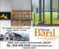 Vitrerie Baril, Drummondville, QC opening hours