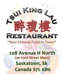 Tsui King Lau Restaurant, Saskatoon, SK opening hours