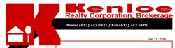 Kenloe Realty Corporation in Ottawa, ON (Industrial Park) - Opening Hours