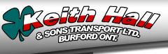Hall Keith & Sons Transport, Burford, ON opening hours