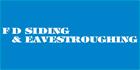 F D Siding & Eavestroughing Ltd, Campbellville, ON opening hours