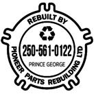 Pioneer Parts Rebuilding Ltd, Prince George, BC opening hours
