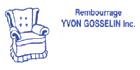 Rembourrage Yvon Gosselin, La Prairie, QC opening hours