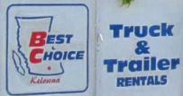 Best Choice Car & Truck Rentals, Kelowna, BC opening hours