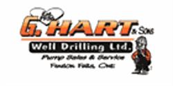 G Hart & Sons Well Drilling Ltd, Fenelon Falls, ON opening hours