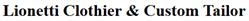 Lionetti Clothier & Custon Tailor in Winnipeg, MB (Crescentwood) - Opening Hours