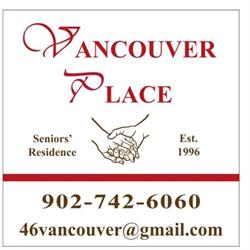 Vancouver Place Seniors Residence, Yarmouth, NS opening hours