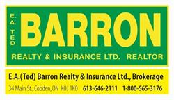 Barron e a Ted Realty & Insurance Ltd, Cobden, ON opening hours