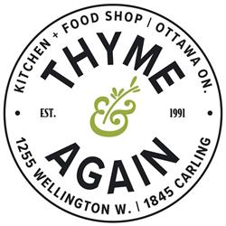 Thyme and Again Creative Catering and Take Home Food Incorporated in Ottawa, ON (Island Park) - Opening Hours