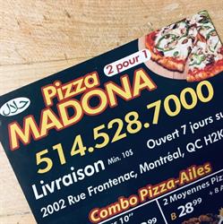 Pizza Madona in Montréal, QC (Sainte-Marie) - Opening Hours