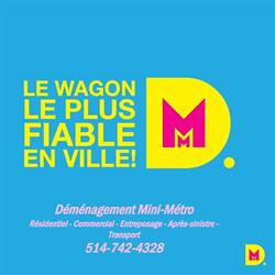 Déménagement Mini-Metro, Montréal-Nord, QC opening hours
