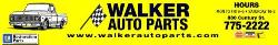 Walker Auto Parts in Winnipeg, MB (Melrose) - Opening Hours