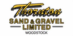 Thornton Sand and Gravel, Woodstock, ON opening hours