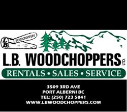 L B Woodchoppers Ltd, Port Alberni, BC opening hours