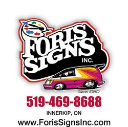 Foris Signs Inc., Innerkip, ON opening hours