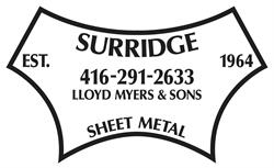 Surridge Sheet Metal Ltd. in Scarborough, ON (Bendale) - Opening Hours