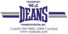W J Deans Transportation Inc, Stoney Creek, ON opening hours