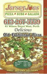 Jersey Joe's Pizza & Subs, Perth, ON opening hours