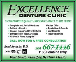Excellence Denture Clinic in Winnipeg, MB (Point Road) - Opening Hours