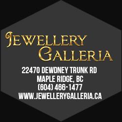 Jewellery Galleria, Maple Ridge, BC opening hours