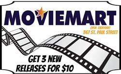Moviemart Home Video, Kamloops, BC opening hours