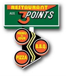 Restaurant Aux 3 Points, Jonquière, QC opening hours