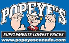 Popeyes Supplements Lethbridge, opening hours