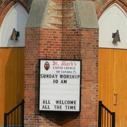 The United Church of Canada St. Mark's United Church, Whitby, ON opening hours