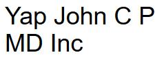 Yap John C P MD Inc, New Westminster, BC opening hours