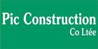 Pic Construction Co Ltée, Jonquière, QC opening hours