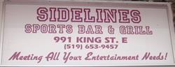 Sidelines Sports Bar & Grill, Cambridge, ON opening hours