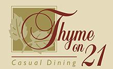 Thyme On Twenty One Casual Dining, Goderich, ON opening hours