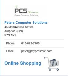 Peter's Computer Solutions, Arnprior, ON opening hours