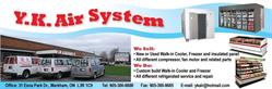 Yk Air System, Markham, ON opening hours