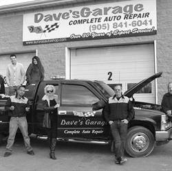 Dave's Garage, Aurora, ON opening hours