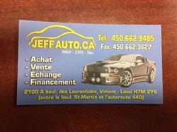Jeff Auto, Laval, QC opening hours