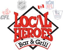 Local Heroes Bar & Grill, Nepean, ON opening hours