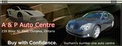 A & P Auto Sales, Oshawa, ON opening hours