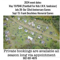 SNL Paintball Games, Upper North River, NS opening hours
