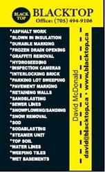 Blacktop, North Bay, ON opening hours