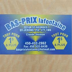 Bas Prix, Saint-Jérôme, QC opening hours