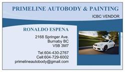 Primeline Auto Body & Painting Ltd, Burnaby, BC opening hours