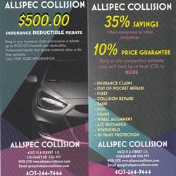 Allspec Collision in Calgary, AB (Alyth - Bonnybrook - Manchester) - Opening Hours