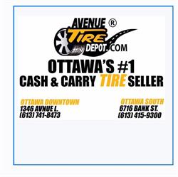 Avenue Tire Depot Inc - Ottawa, ON, opening hours