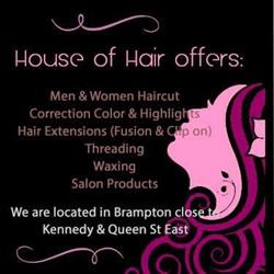 House Of Hair Inc., Brampton, ON opening hours
